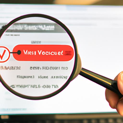 Người đang giữ một cái kính lúp, kiểm tra thông báo lỗi xác thực VAC trên màn hình máy tính.